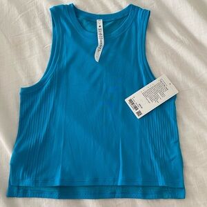 lululemon Train To Be tank - Size 4 - Turquoise